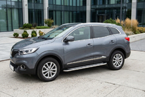 Renault Kadjar 2015–2022 Sānu pakāpieni Maydos V2 (2 gab., alumīnijs/nerūsējošais tērauds) foto 1