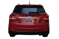 Hyundai IX-35 2010–2015 Hromēta līste virs numura zīmes (plata) foto 1