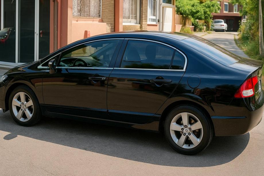 Honda Civic Sedan VIII 2006–2011 Pilns logu apmales komplekts (12 gab., nerūsējošais tērauds) Image