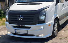 Volkswagen Crafter 2006–2016 Priekšējā bufera uzlika 2012↗ (Era taisna, krāsošanai) foto 5