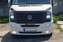 Volkswagen Crafter 2006–2016 Priekšējā bufera uzlika 2012↗ (Era taisna, krāsošanai) foto 6