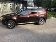 Dacia Duster 2008–2018 Logu vēja deflektori ar hromētu līsti (4 gab., Niken) foto 1