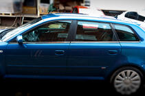 Audi A3 2003–2012 Apakšējās logu līstes (nerūsējošais tērauds) foto 4