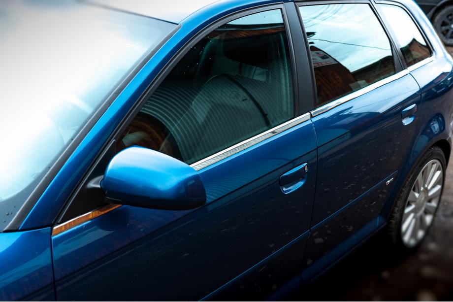 Audi A3 2003–2012 Apakšējās logu līstes (nerūsējošais tērauds) Image