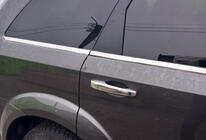Dodge Journey 2008–2020 Logu apmales (6 gab., nerūsējošais tērauds) foto 3