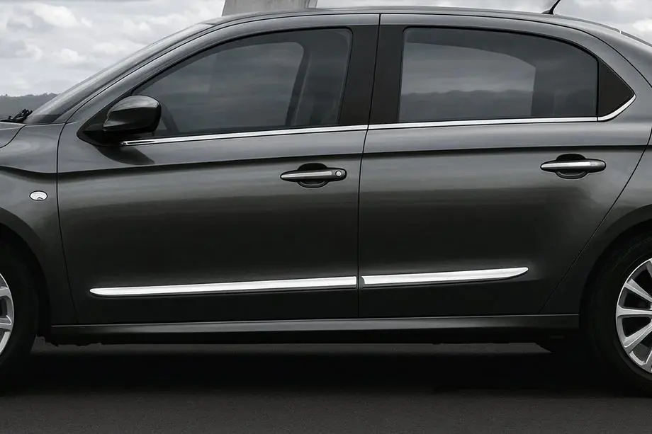 Fiat Albea 2002–2012 Durvju moldings (nerūsējošais tērauds) Image