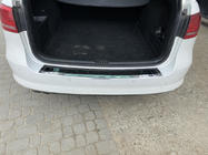 Volkswagen Passat B7 2012–2015 Aizmugurējā bufera aizsarguzlika Carmos (SW, nerūsējošais tērauds) foto 3