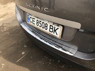 Renault Scenic/Grand 2009–2016 Aizmugurējā bampera uzlika Carmos (Grand, nerūsējošais tērauds) foto 5