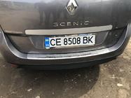 Renault Scenic/Grand 2009–2016 Aizmugurējā bampera uzlika Carmos (Grand, nerūsējošais tērauds) foto 7