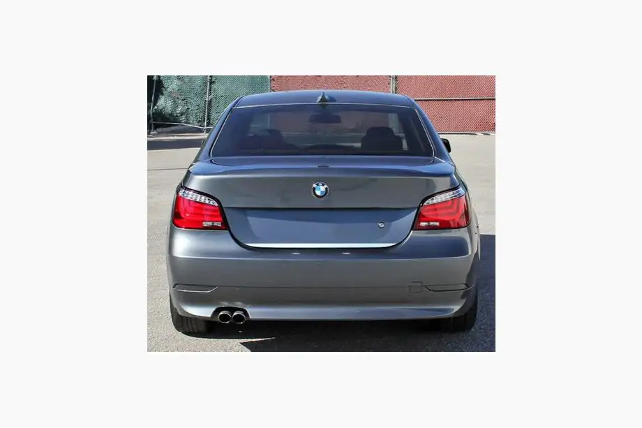 BMW 5. sērija E60/E61 2003–2010 Bagāžnieka malas uzlika (nerūsējošā tērauda) Foto 1