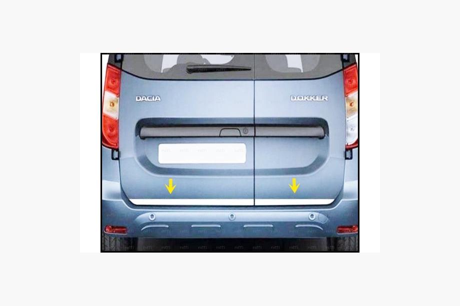 Renault Dokker 2013–2022 Bagāžnieka malas uzlika (nerūsējošā tērauda) Image