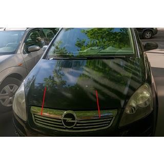 Radiatora restes uzlikas (6 gab., nerūsējošais tērauds) Opel Zafira B 2005–2011 foto 1
