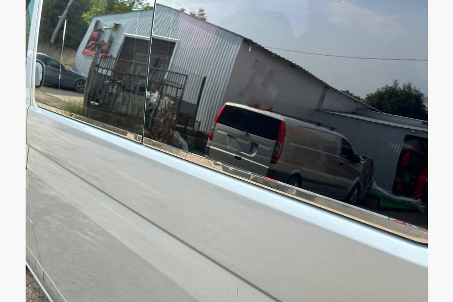 Volkswagen T6 2015–2024 Apakšējās logu līstes (6 gab., nerūsējošais tērauds) Garā riteņu bāze Foto 7