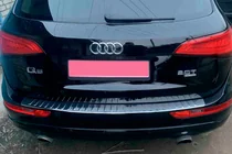 Audi Q5 2008–2017 Aizmugurējā bufera uzlika Carmos (nerūsējošais tērauds) foto 3