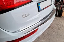 Audi Q5 2008–2017 Aizmugurējā bufera uzlika Carmos (nerūsējošais tērauds) foto 4