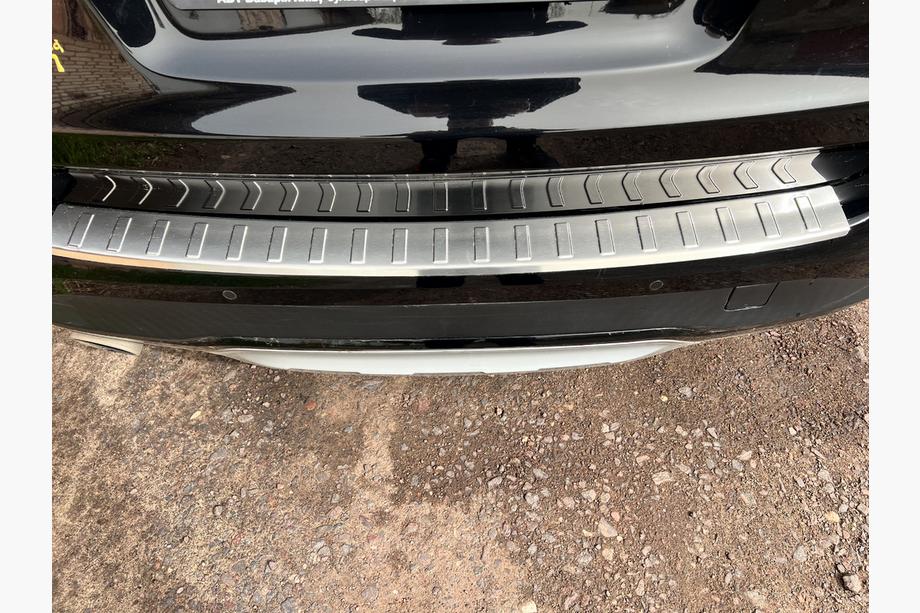 BMW X3 F25 2011–2018 Nerūsējošā tērauda uzlika aizmugurējam bamperim Carmos Image