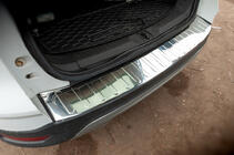 Ford Kuga/Escape 2013–2019 Aizmugurējā bufera uzlika Carmos (nerūsējošais tērauds) foto 5