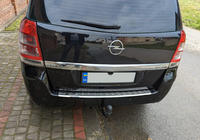 Opel Zafira B 2005–2011 Aizmugurējā bufera aizsarguzlika Carmos V1 (nerūsējošais tērauds) foto 1