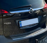 Opel Zafira C Tourer 2011–2019 Aizmugurējā bufera uzlika Carmos (nerūsējošais tērauds) foto 1