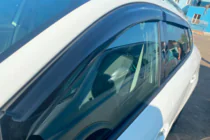 Renault Megane III 2009–2016 Logu vēja deflektori SW (4 gab., HIC) foto 10