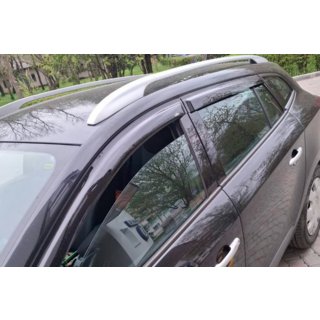 Logu vēja deflektori SW (4 gab., HIC) Renault Megane III 2009–2016 foto 1