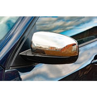 Spoguļu uzlikas (2 gab., nerūsējošais tērauds) BMW X5 E70 2007–2013 foto 2