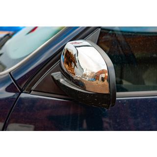 Spoguļu uzlikas (2 gab., nerūsējošais tērauds) BMW X5 E70 2007–2013 foto 3