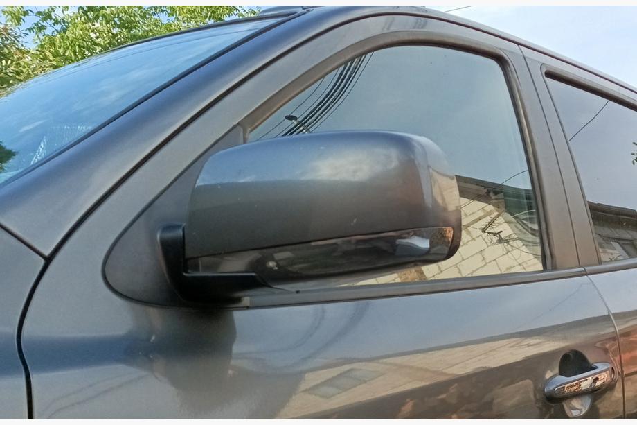 Hyundai Santa Fe 2 2006–2012 Spoguļu uzlikas (2 gab., nerūsējošais tērauds) Image