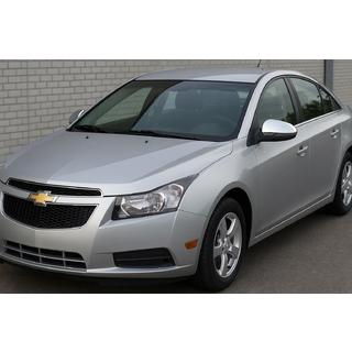 Spoguļu uzlikas (2 gab., nerūsējošais tērauds) Chevrolet Cruze 2009–2015 foto 1
