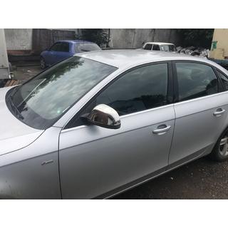 Spoguļu uzlikas 2009-2012 (2 gab., nerūsējošais tērauds) Audi A6 C6 2004–2011 foto 3