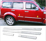 Dodge Nitro 2006–2011 Durvju moldings (nerūsējošais tērauds) foto 3