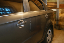 Opel Antara 2006–2017 Durvju rokturu iedobumu uzlikas (4 gab., nerūsējošais tērauds) foto 4