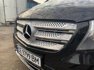 Mercedes Vito/V klase W447 2014– Radiatora režģa uzlikas 2014-2020 (5 gab., BlackChrome) foto 2