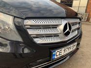 Mercedes Vito/V klase W447 2014– Radiatora režģa uzlikas 2014-2020 (5 gab., BlackChrome) foto 3