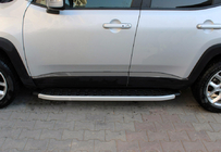 Jeep Renegade 2014– Durvju moldingi Black Chrome (4 gab., nerūsējošais tērauds) foto 3