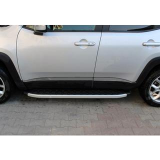 Durvju moldingi Black Chrome (4 gab., nerūsējošais tērauds) Jeep Renegade 2014– foto 3