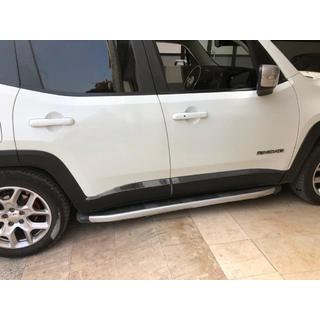 Durvju moldingi Black Chrome (4 gab., nerūsējošais tērauds) Jeep Renegade 2014– foto 1