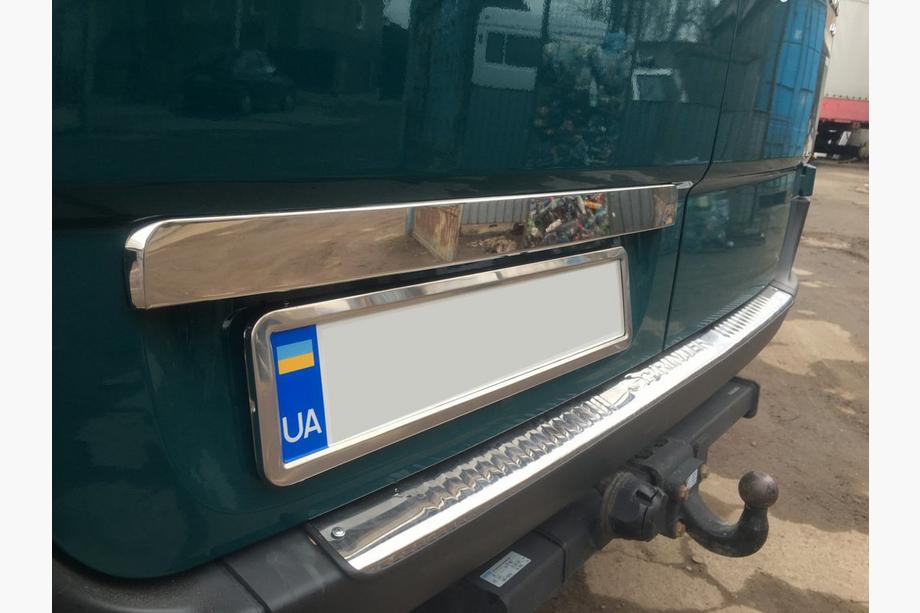 Volkswagen Crafter 2006–2016 Numura zīmes virslīste BlackChrome (nerūsējošais tērauds) Image