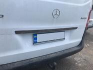 Mercedes Vito/V klase W447 2014– Numura zīmes virslīste BlackChrome (nerūsējošais tērauds) foto 2