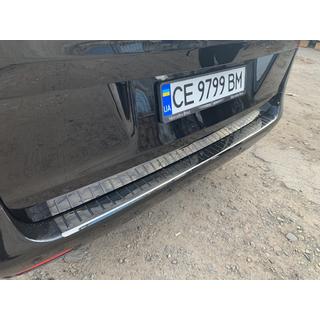 Aizmugurējā bampera uzlika OmsaLine Melns hroms (nerūsējošais tērauds) foto 3