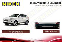 Hyundai IX-35 2010–2015 Aizmugurējā plastmasas uzlika V3 foto 6