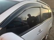 Mitsubishi Outlander 2006–2012 Logu vēja deflektori (4 gab., Niken) foto 2
