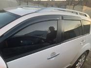 Mitsubishi Outlander 2006–2012 Logu vēja deflektori (4 gab., Niken) foto 5