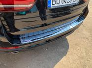 BMW X5 F15 2013–2018 Hroma aizmugurējā bufera uzlika (OmsaLine) foto 2