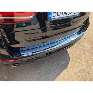 Hroma aizmugurējā bufera uzlika (OmsaLine) BMW X5 F15 2013–2018 foto 2