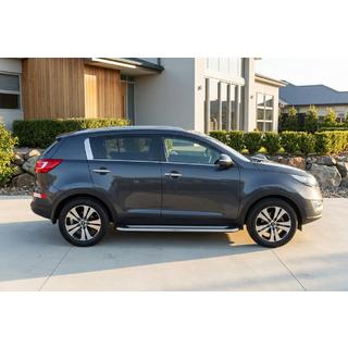 Sānu pakāpieni Maydos V2 (2 gab., alumīnijs/nerūsējošais tērauds) Kia Sportage 2010–2015 foto 1