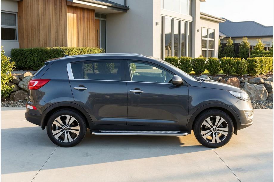 Kia Sportage 2010–2015 Sānu pakāpieni Maydos V2 (2 gab., alumīnijs/nerūsējošais tērauds) Image