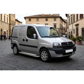 Sānu pakāpieni Maydos V2 (2 gab., alumīnijs/nerūsējošais tērauds) Fiat Doblo I 2001–2005 foto 1