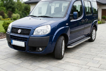 Fiat Doblo I 2005–2010 Sānu pakāpieni Maydos V2 (2 gab., alumīnijs/nerūsējošais tērauds) foto 1