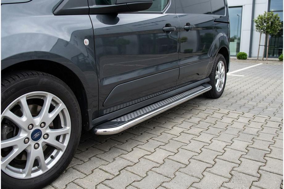 Ford Connect 2002–2006 Sānu pakāpieni Maydos V2 (2 gab., alumīnijs/nerūsējošais tērauds) Maxi riteņu bāze Image